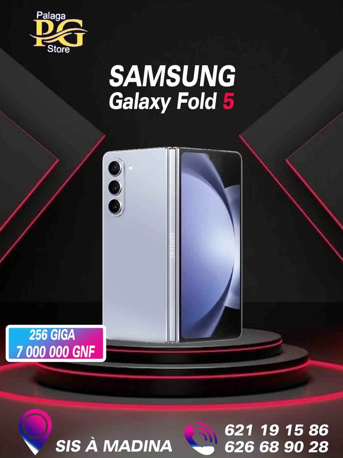 Samsung Galaxy Z Fold 5 - Pliable, Ultra Productif palagastore.com