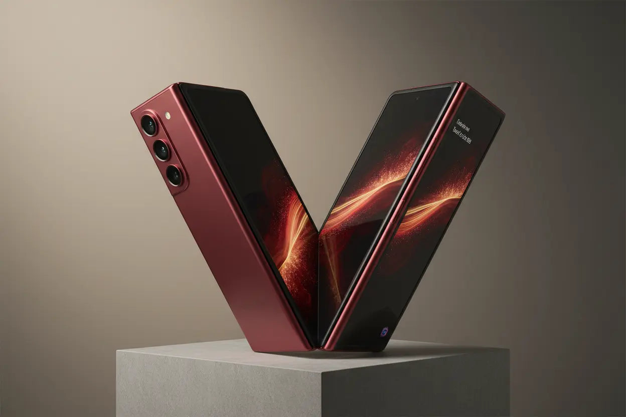 Galaxy fold 4 rouge ?