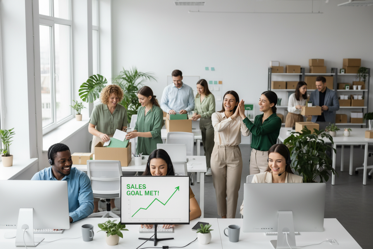 images du personnel de ma boutique en ligne de façon motivés ?