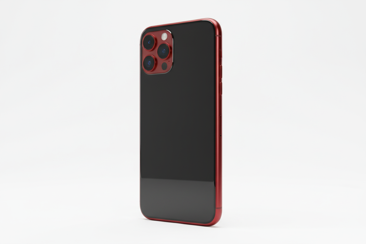 iphone 11 pro max rouge de fond blanc ?