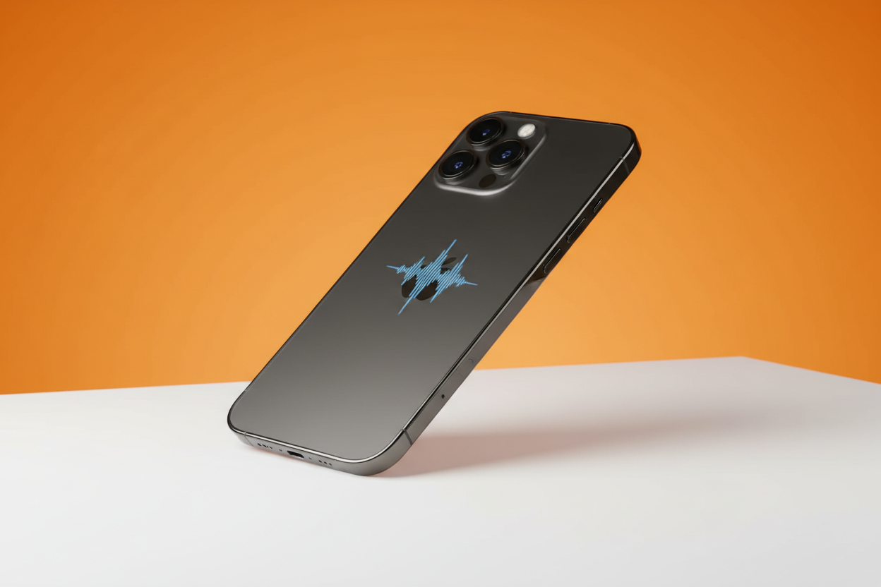 iphone 12 pro max orange de fond blanc ?