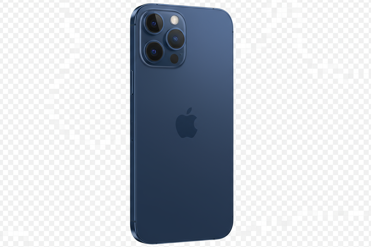 iphone 17 pro max en png de couleur bleu ?