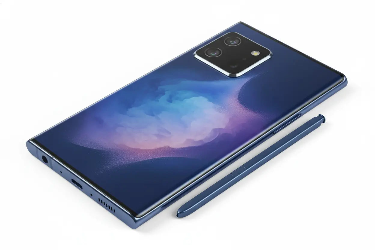 Samsung note 20 ultra de couleur bleu ?