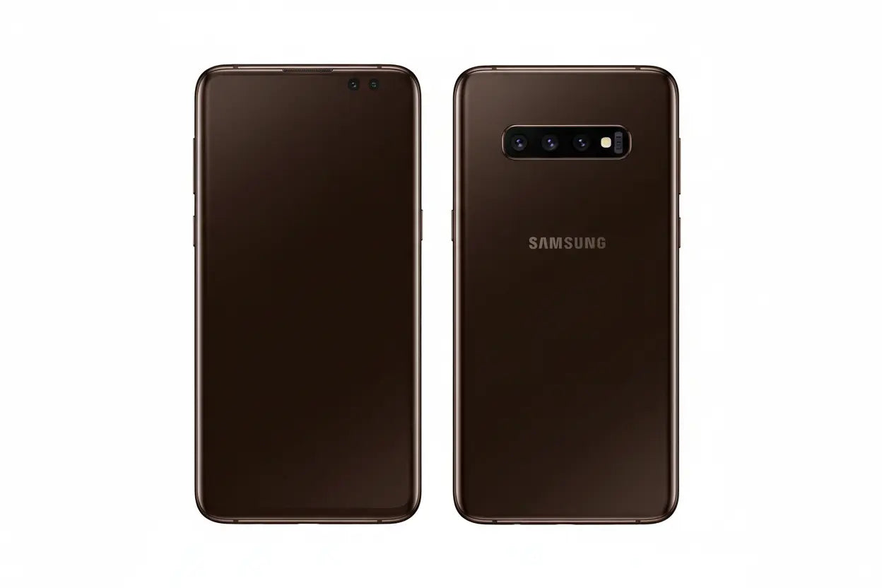 Samsung S10+ de couleur marron ?